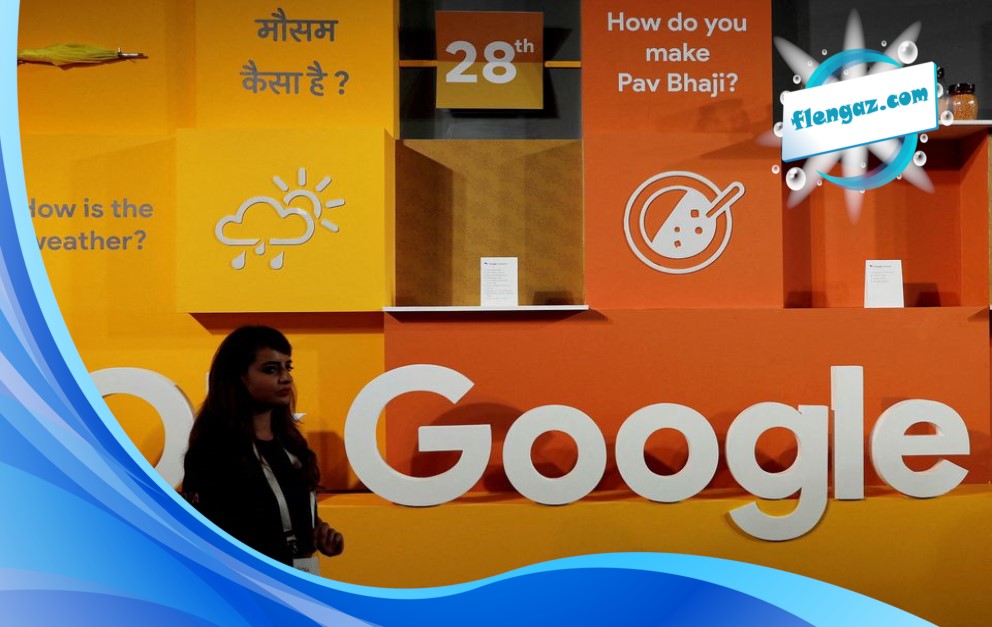 الشركات الناشئة الهندية مع شعار جوجل
